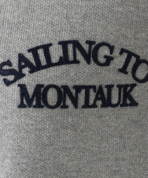 Dessin / デッサン ニット・セーター | 【洗える】フロッキーロゴ入り襟付きニット | 詳細4