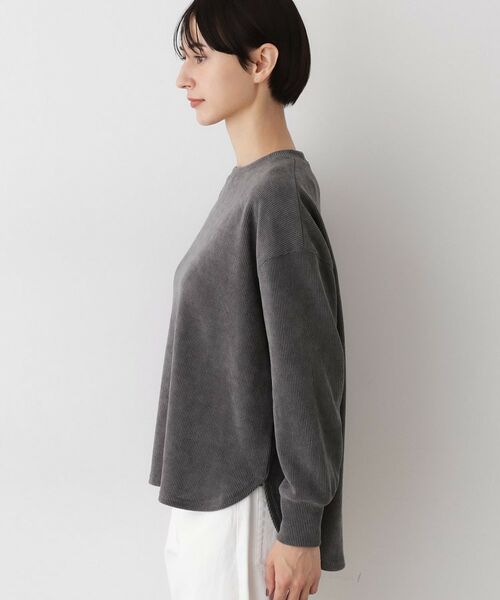 Dessin / デッサン カットソー | 【洗える】ベロアサーマルカットソー | 詳細14