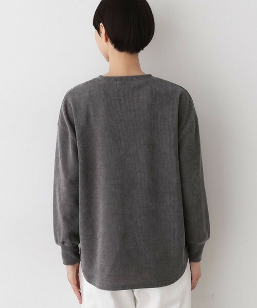 Dessin / デッサン カットソー | 【洗える】ベロアサーマルカットソー | 詳細15