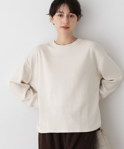 Dessin / デッサン カットソー | 【洗える】ベロアサーマルカットソー | 詳細2