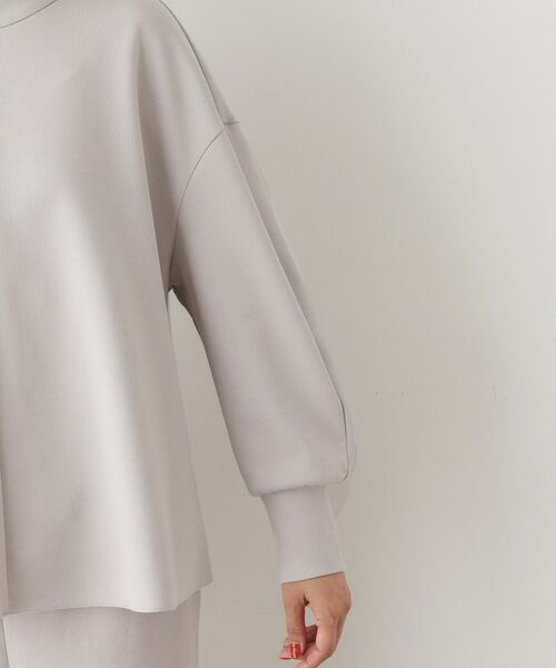 Dessin / デッサン シャツ・ブラウス | 【セットアップ可/洗える】ドライタッチジョーゼットジップブラウス | 詳細19