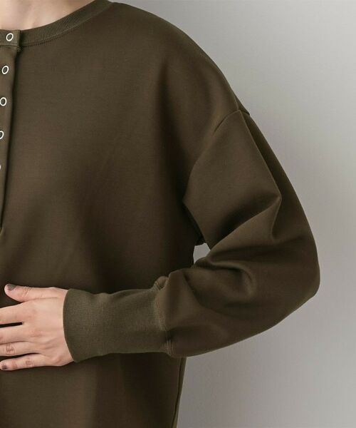 Dessin / デッサン カットソー | 【セットアップ可/洗える】ヘンリーネックプルオーバー | 詳細13