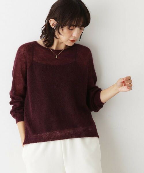 Dessin / デッサン ニット・セーター | ソフトモヘヤニット | 詳細6