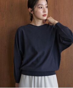 Dessin / デッサン ニット・セーター | 【洗える】ウールブレンド後ろボタンニット