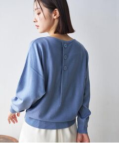 Dessin / デッサン ニット・セーター | 【洗える】ウールブレンド後ろボタンニット