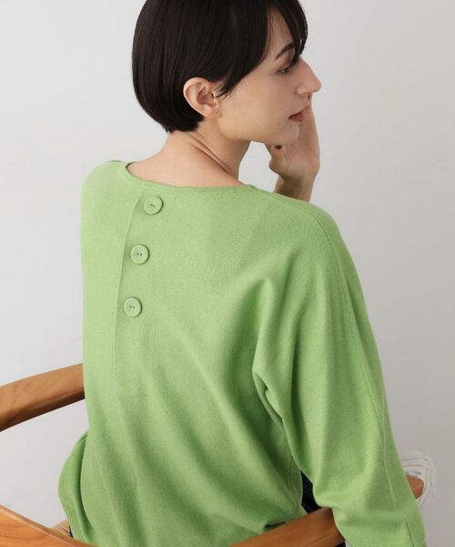 Dessin / デッサン ニット・セーター | 【洗える】ウールブレンド後ろボタンニット | 詳細14