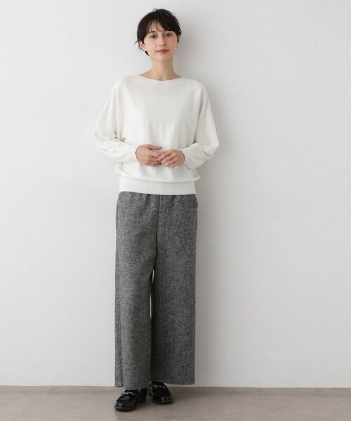 Dessin / デッサン ニット・セーター | 【洗える】ウールブレンド後ろボタンニット | 詳細3