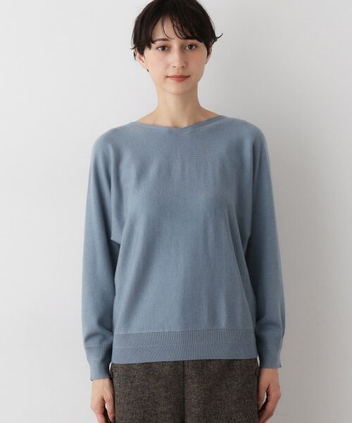 Dessin / デッサン ニット・セーター | 【洗える】ウールブレンド後ろボタンニット | 詳細30