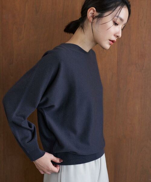 Dessin / デッサン ニット・セーター | 【洗える】ウールブレンド後ろボタンニット | 詳細6