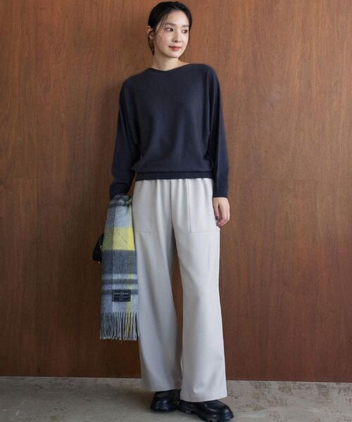 Dessin / デッサン ニット・セーター | 【洗える】ウールブレンド後ろボタンニット | 詳細7