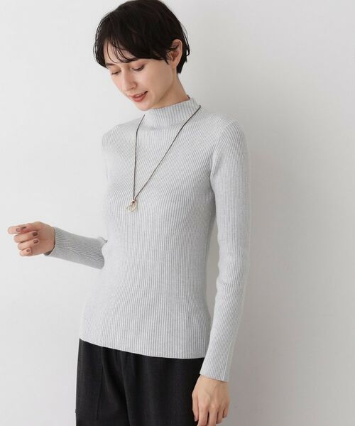 Dessin / デッサン ニット・セーター | 【洗える】リブタートルネックニット | 詳細6