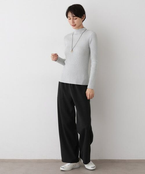 Dessin / デッサン ニット・セーター | 【洗える】リブタートルネックニット | 詳細7