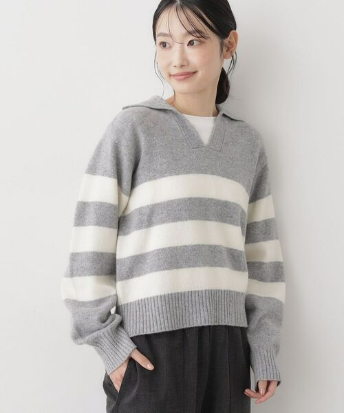 Dessin / デッサン ニット・セーター | ウールカシミヤ | 詳細1