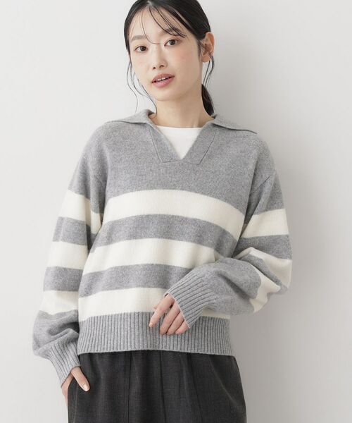 Dessin / デッサン ニット・セーター | ウールカシミヤ | 詳細2