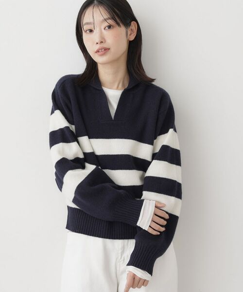 Dessin / デッサン ニット・セーター | ウールカシミヤ | 詳細6