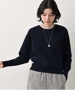 Dessin / デッサン ニット・セーター | 【洗える】カシミヤブレンドスウェットライクニット