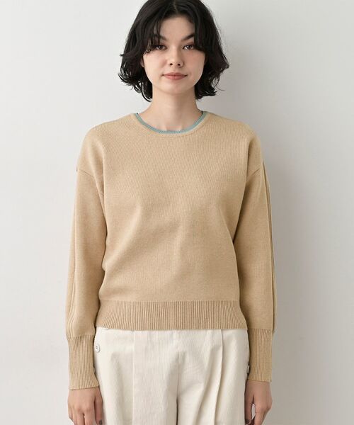 Dessin / デッサン ニット・セーター | 【洗える】カシミヤブレンドスウェットライクニット | 詳細13