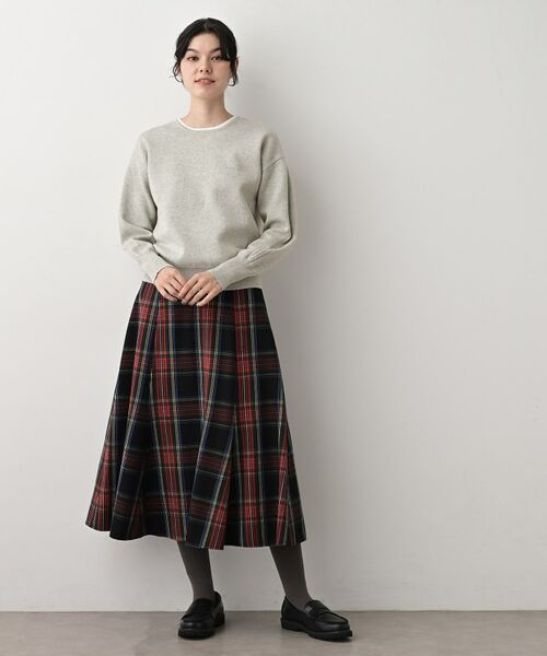 Dessin / デッサン ニット・セーター | 【洗える】カシミヤブレンドスウェットライクニット | 詳細3