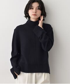 Dessin / デッサン ニット・セーター | 【洗える】センタータックラインハイネックニット