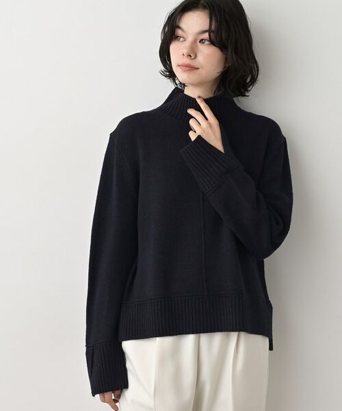 Dessin / デッサン ニット・セーター | 【洗える】センタータックラインハイネックニット | 詳細13