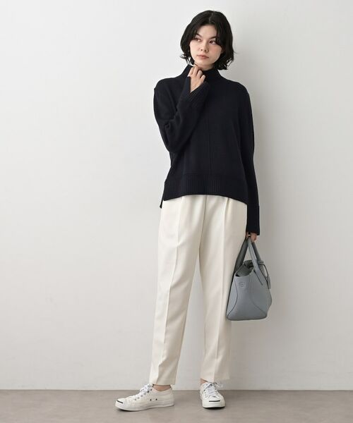 Dessin / デッサン ニット・セーター | 【洗える】センタータックラインハイネックニット | 詳細15