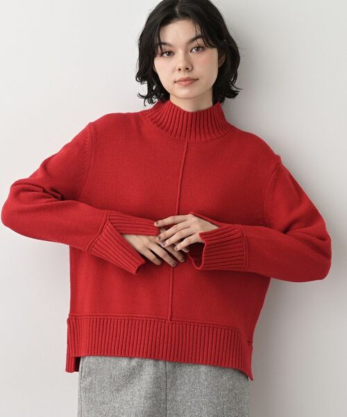 Dessin / デッサン ニット・セーター | 【洗える】センタータックラインハイネックニット | 詳細17