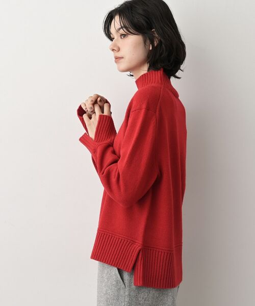 Dessin / デッサン ニット・セーター | 【洗える】センタータックラインハイネックニット | 詳細18