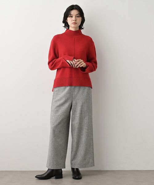 Dessin / デッサン ニット・セーター | 【洗える】センタータックラインハイネックニット | 詳細19