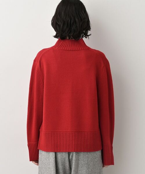 Dessin / デッサン ニット・セーター | 【洗える】センタータックラインハイネックニット | 詳細23