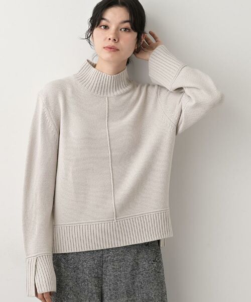 Dessin / デッサン ニット・セーター | 【洗える】センタータックラインハイネックニット | 詳細8