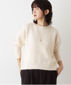 Dessin / デッサン ニット・セーター | 【洗える】クルーネックワイドニット