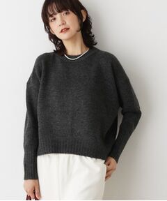 Dessin / デッサン ニット・セーター | 【洗える】クルーネックワイドニット