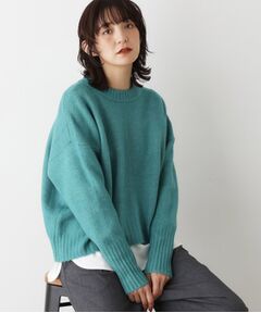 Dessin / デッサン ニット・セーター | 【洗える】クルーネックワイドニット