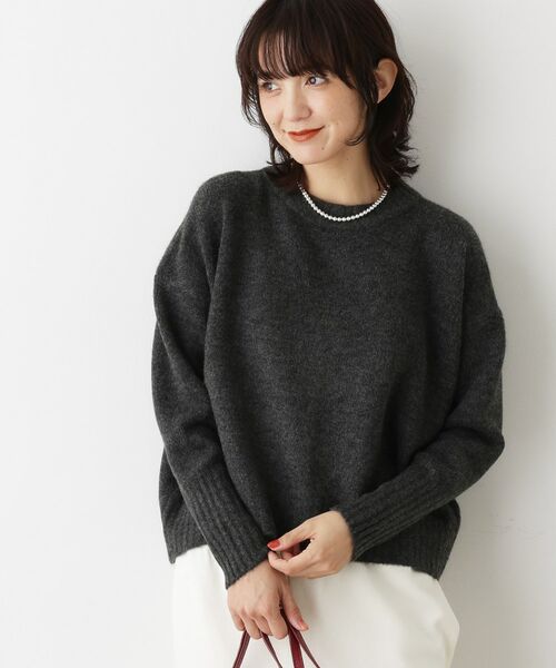 Dessin / デッサン ニット・セーター | 【洗える】クルーネックワイドニット | 詳細13