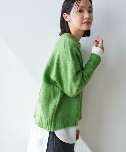 Dessin / デッサン ニット・セーター | 【洗える】クルーネックワイドニット | 詳細17