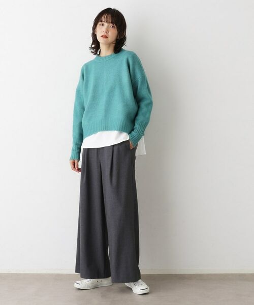 Dessin / デッサン ニット・セーター | 【洗える】クルーネックワイドニット | 詳細26