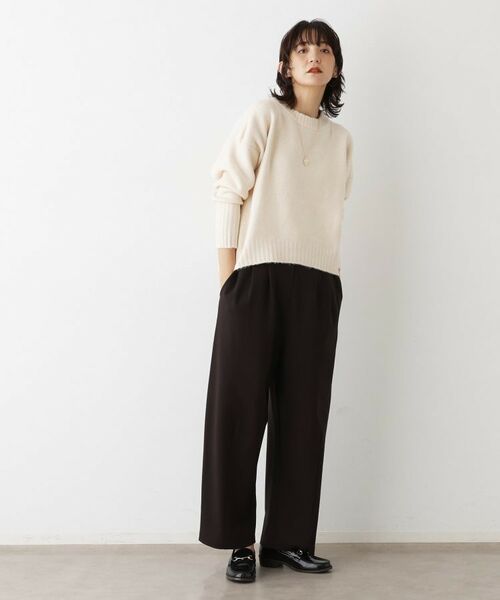 Dessin / デッサン ニット・セーター | 【洗える】クルーネックワイドニット | 詳細3