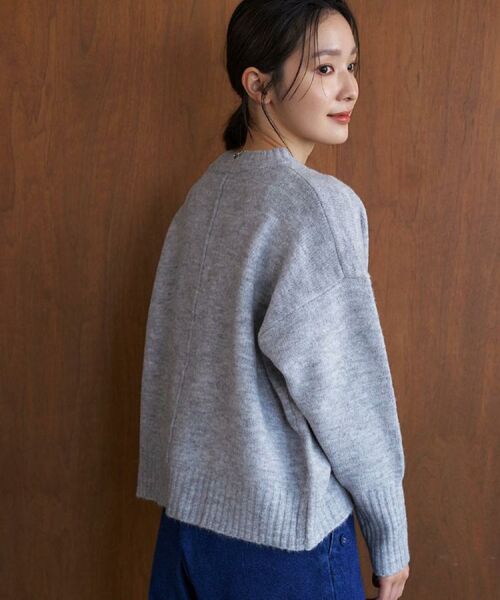 Dessin / デッサン ニット・セーター | 【洗える】クルーネックワイドニット | 詳細5