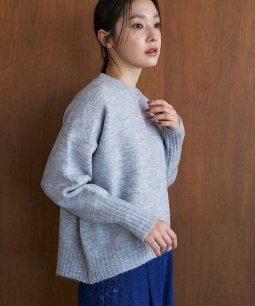 Dessin / デッサン ニット・セーター | 【洗える】クルーネックワイドニット | 詳細6
