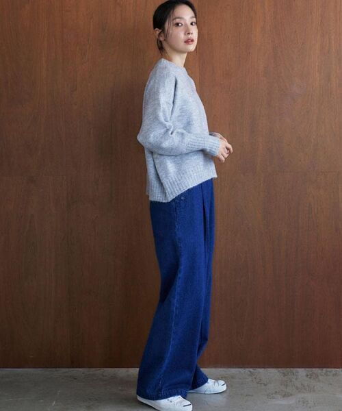 Dessin / デッサン ニット・セーター | 【洗える】クルーネックワイドニット | 詳細7