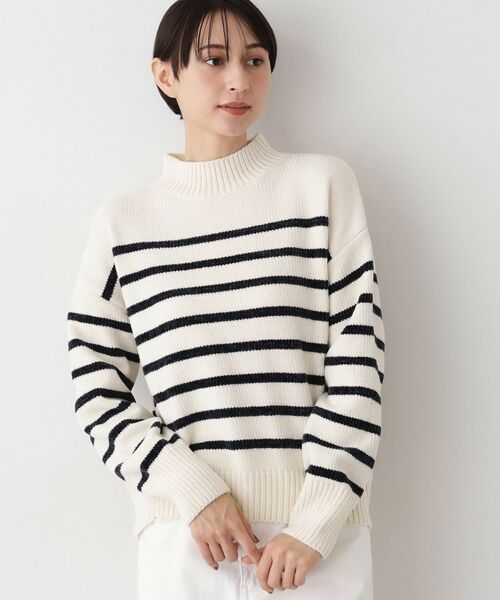 Dessin / デッサン ニット・セーター | 【洗える】ハイネックベロアモールニット | 詳細12