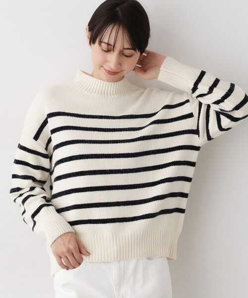 Dessin / デッサン ニット・セーター | 【洗える】ハイネックベロアモールニット | 詳細13