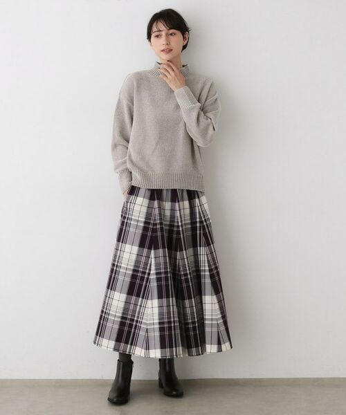 Dessin / デッサン ニット・セーター | 【洗える】ハイネックベロアモールニット | 詳細6