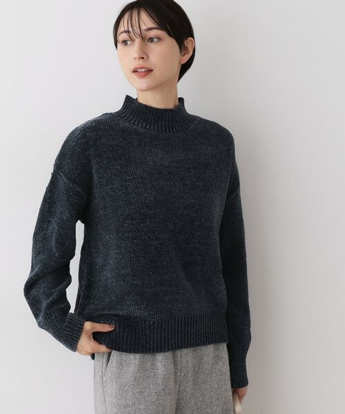 Dessin / デッサン ニット・セーター | 【洗える】ハイネックベロアモールニット | 詳細8