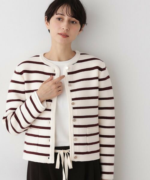 Dessin / デッサン カーディガン・ボレロ | 【洗える】ジャケット見えカーディガン | 詳細9