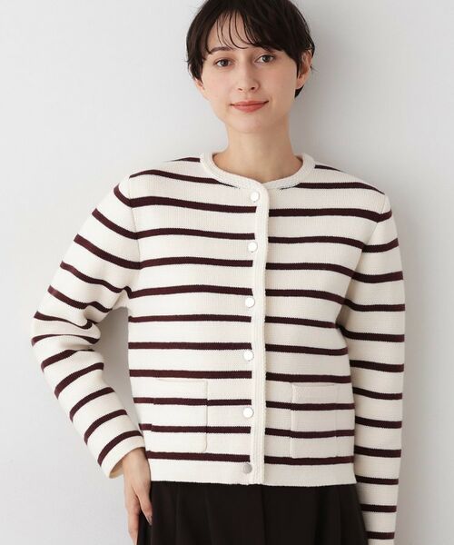 Dessin/デッサン 【洗える】ジャケット見えカーディガン ボルドー(364) 03(L) Dessin/デッサン 【洗える】ジャケット見えカーディガン ボルドー(364) 03(L)