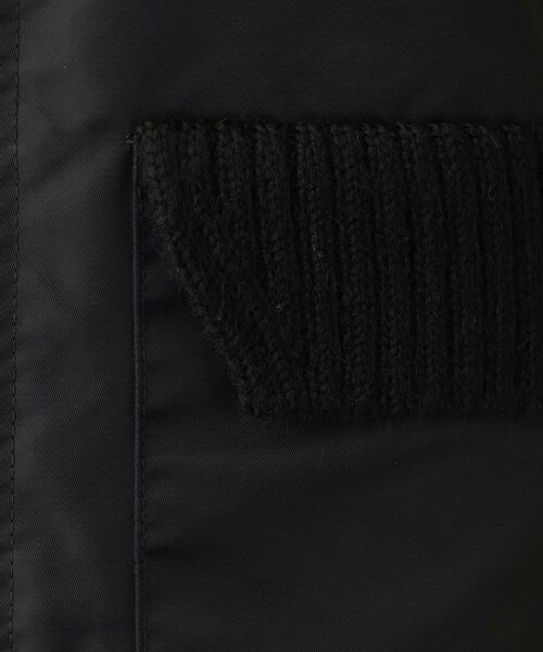 Dessin / デッサン レザーブルゾン・ジャケット | 【洗える】異素材ミックスジップブルゾン | 詳細10