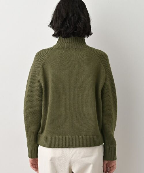 Dessin / デッサン レザーブルゾン・ジャケット | 【洗える】異素材ミックスジップブルゾン | 詳細17