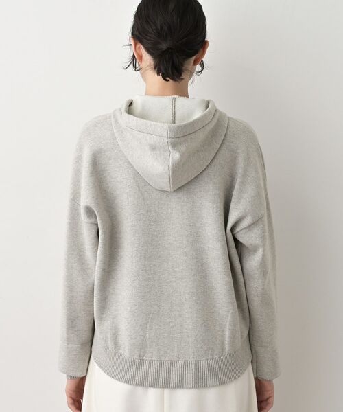 Dessin / デッサン パーカー | 【洗える】コットンカシミヤブレンドフードジップカーディガン | 詳細11