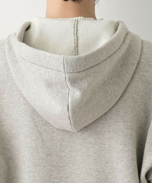 Dessin / デッサン パーカー | 【洗える】コットンカシミヤブレンドフードジップカーディガン | 詳細13